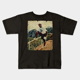 Michael Jordan after Playing Golf Kids T-Shirt